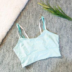 Strappy Sports Bra Bralette Go-Dry Light Support